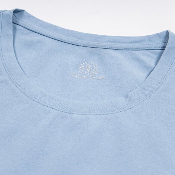 Blue Short-Sleeved T-Shirt Kolon Sport - Picture 3 of 6